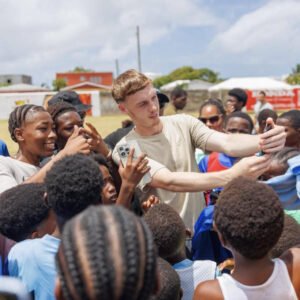 Cole Palmer visiting St Kitts & Nevis, his grandfather’s birthplace
