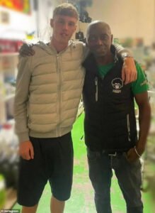 cole palmer and his grandfather Sterry